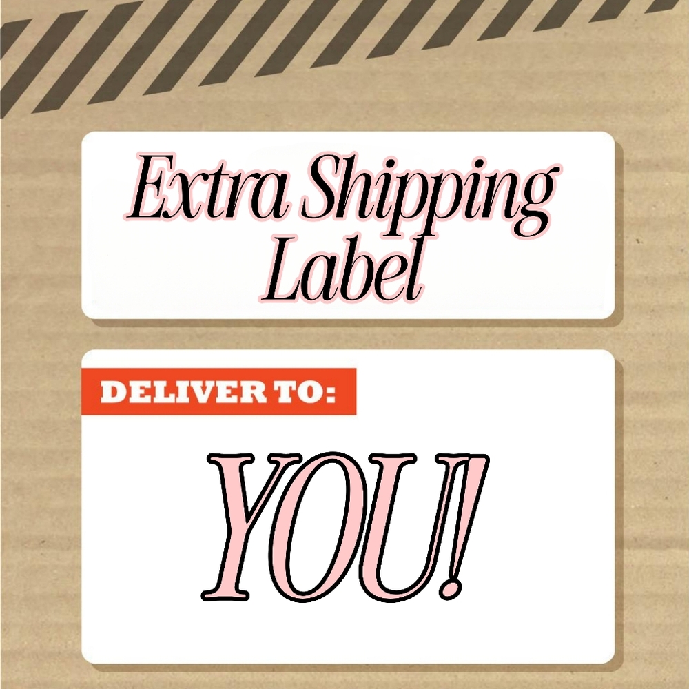 Extra Shipping Label